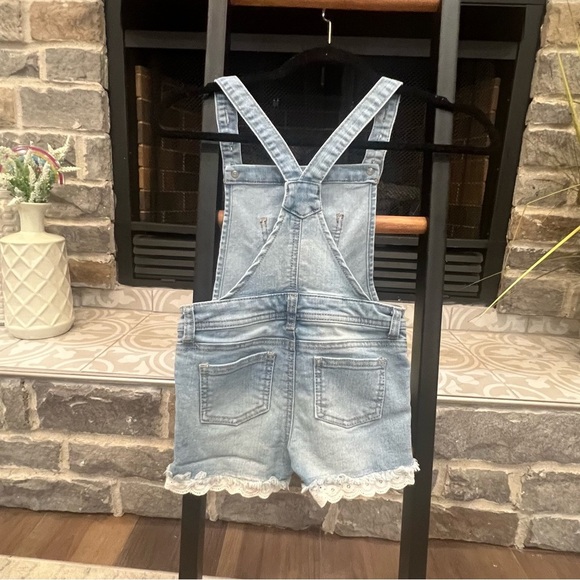 Cat & Jack Denim Overalls - Picture 3 of 4
